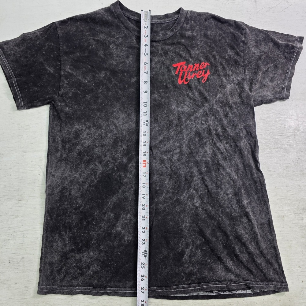 Tanner Usrey Till The Morning Light T-Shirt Mens Black Country Music Merch VG - Picture 7 of 7